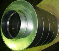 Шумоглушитель трубчатый для воздуховодов круглого сечения ШГТК