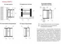 Схемы установки НЗ клапанов в системах вентиляции противодымной защиты