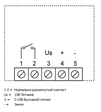 Схема подключения MTP 10