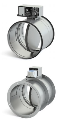 Круглые противопожарные клапаны OKL-1K