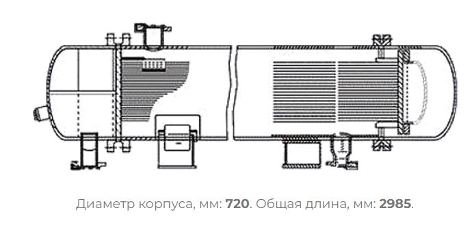 Габаритные и присоединительные размеры ПП1-50-7-2